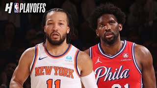 Philadelphia 76ers vs New York Knicks  Full Game 1 Highlights  April 20 2024  2024 NBA Playoffs [upl. by Eniotna]