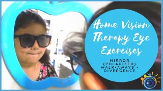 4 Home Vision Therapy Eye Exercises to Strengthen Your Vision  Divergence  Mirror WalkAways [upl. by Ientruoc]