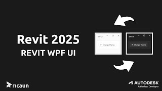 Wpf Fluent UI with Revit 2025  Revit API [upl. by Parette37]