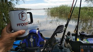 PERFECT WEATHER KAYAK BASS FISHING  BOSKOP DAM [upl. by Rosalia]