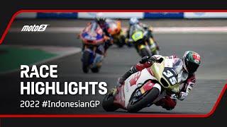 Moto2™ Race Highlights  2022 IndonesianGP [upl. by Gillett]