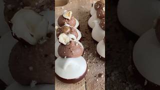 Delicious Chocolate Hazelnut Meringue  recipe food dessert cooking baking pastry chocolate [upl. by Isbel]