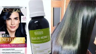 3 MANEIRAS DE USAR ÓLEO DE RÍCINO PARA ESTIMULAR O CRESCIMENTO EXTREMO DO CABELO  Óleo de Mamona [upl. by Aylmar]