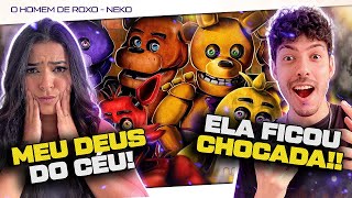 INCRÍVEL Reagimos a O Homem de Roxo  Five Nights at Freddy’s  Neko  REACT CASAL [upl. by Htederem351]