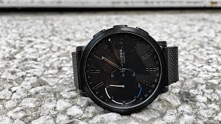 A Closer Look at the Skagen Connected Hybrid Smartwatch [upl. by Erdrich]