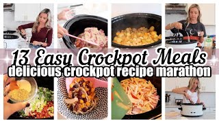 13 EASY CROCKPOT RECIPES GLUTEN FREE CROCKPOT TIFFANI BEASTON HOMEMAKING 2023 [upl. by Aihsad377]