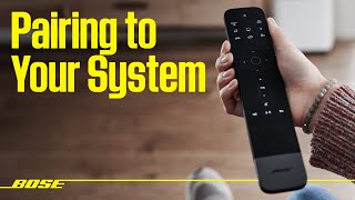 Bose Soundbar Universal Remote – Pairing to Your System [upl. by Christye]