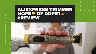 ALIEXPRESS TRIMMER WERKT HIJ OF NIET REVIEW [upl. by Paderna]