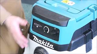 Makita DVC860L Battery Vacuum from PowerVac [upl. by Auhso453]