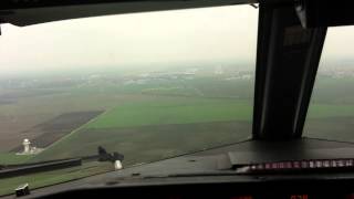 B737NG landing at Otopeni LROP  Rwy08R [upl. by Iak853]