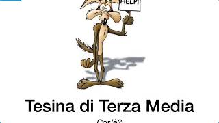 La tesina di Terza Media [upl. by Ahsekin]