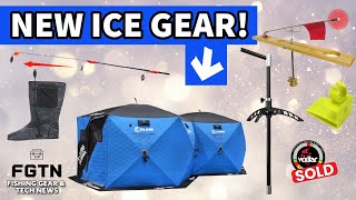 8 NEW Ice Fishing Gear Products for 20232024  FGTN November 7 2023 [upl. by Ahsirat]