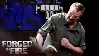 Forged in Fire Master amp Apprentice Forge Epic Meat Cleaver Season 4 [upl. by Yeldua]