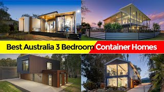 Best 3 Bedroom Shipping Container Homes Australia with Floor plans [upl. by Marie604]