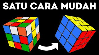 Cara Menyelesaikan Kubus Rubik 3x3 dengan Cepat  Tutorial Termudah [upl. by Oglesby426]