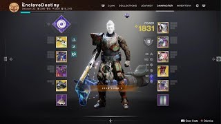 Destiny 2 comp 30 win 7kd bubble Titan [upl. by Petit769]