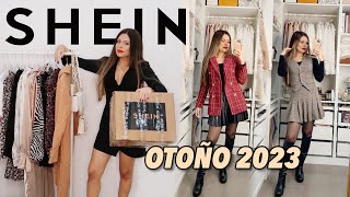 ¡SHEIN SÚPER HAUL OTOÑOINVIERNO 2023 Abrigos Botas Vestidos Ofertas 1111  Bstyle [upl. by Devol]