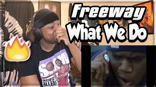 FIRST TIME HEARING Freeway  What We Do Feat JayZ amp Beanie Sigel REACTION [upl. by Anaujahs678]