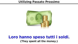 Using Passato Prossimo with the Verb Avere [upl. by Sirtemed342]