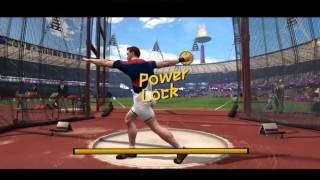 London 2012  Discus throw world record 7500 meters PC [upl. by Sanford]