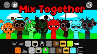 Incredibox Sprunki Mix Together quotI have blended a mix of fun into horror and horror into fun 🔥 [upl. by Ahseryt]