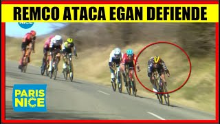 RESUMEN 5 ETAPA PARIS NIZA 2024 REMCO ATACA EGAN Bernal SE DEFIENDE [upl. by Eeleimaj]