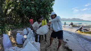 Seawall Work With My Siblings🇫🇯🇩🇰 [upl. by Rramaj63]