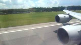 SQ22 Longest Takeoff run of a commercial passenger flight [upl. by Calloway529]