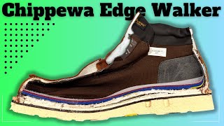 Chippewa Edge Walker Moc Toe Boot Review Cut in Half  Waterproof Testing [upl. by Evelunn]