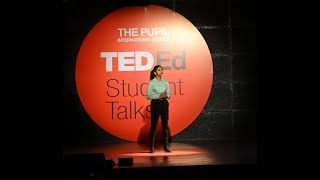 Bone Conduction Tech  AASHRITHA SUNIL  TED Ed Student Talk 2425  The Pupil International School [upl. by Jemma912]