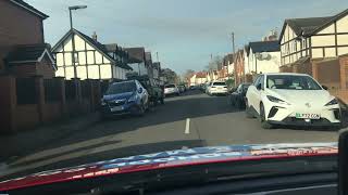 Chertsey driving test route httpswwwtazdrivingschoolcoukindexhtml [upl. by Elletnuahs]