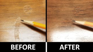 Lacquer Finish Repair on Wood Furniture  How To [upl. by Ennylcaj]