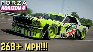 FORZA HORIZON 4  268 MPH Hoonicorn Mustang Setup [upl. by Uzzia906]