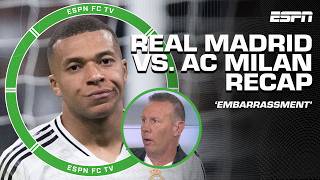 Theyre an EMBARRASSMENT 😳  Craig Burley GOES OFF on Real Madrid after loss to AC Milan  ESPN FC [upl. by Sacttler]