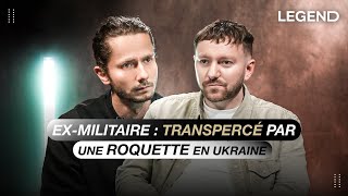 EX MILITAIRE  TRANSPERCÉ PAR UNE ROQUETTE EN UKRAINE IL SURVIT PAR MIRACLE ET RACONTE SES MISSIONS [upl. by Vevina137]