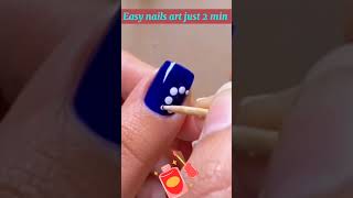 Easy nails design with hairpin amp toothpic just 2min youtubeshorts shortvideo viralvideo viral [upl. by Brenton]