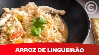 Como fazer Arroz de Lingueirão  Marisco [upl. by Colner]