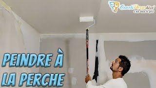 Peindre Efficacement Un Plafond à La Perche [upl. by Ardnat]