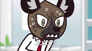 Aggretsuko  Deadpan Delivery Fennekos Laugh  Japanese Audio [upl. by Magbie318]