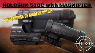 Holosun 510c RED DOT with flip magnifier CHINESE CRAP or VALUE OPTIC [upl. by Anilecram]