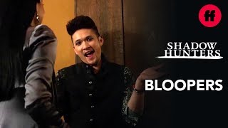 Shadowhunters  Season 3A Bloopers Part 3  Freeform [upl. by Ahtera]