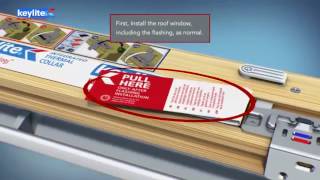 BUILDBASE HOW TO  Keylite – Futuretherm Roof Window Installation [upl. by Lirva]