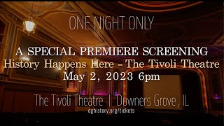 History Happens Here The Tivoli Theatre  Trailer [upl. by Llemrej]