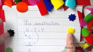 Apprendre la soustraction dès la maternelle  gs cp ce1 ce2 [upl. by Eudoxia495]