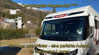 Campingplatz Mauterndorf  direkt am Skilift und an den Wander  Spazier und Radwegen im Lungau [upl. by Pul]