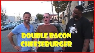 DAYM DROPS  DOUBLE BACON CHEESEBURGER Big Meals Small Places [upl. by Ambrosane]