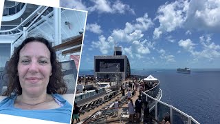 Cruise day 3 on the ship sooo much fun MSC Seashore vlog 2024 [upl. by Treacy]