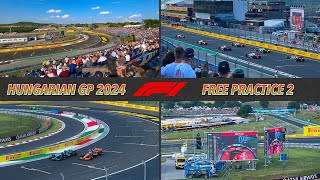 F1 Hungarian GP 2024  FREE PRACTICE 2 Final Corner [upl. by Meikah]