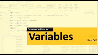 Power BI  Maîtrisez la création des variables en quelques minutes [upl. by Gnoy]