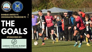 THE GOALS  vs Crossgates Primrose FC  EoSFL Premier Division  111123 [upl. by Merceer392]